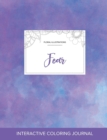 Adult Coloring Journal : Fear (Floral Illustrations, Purple Mist) - Book