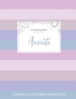 Journal de Coloration Adulte : Anxiete (Illustrations D'Animaux, Rayures Pastel) - Book