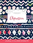 Journal de Coloration Adulte : Depression (Illustrations de Papillons, Floral Tribal) - Book
