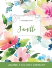 Journal de Coloration Adulte : Famille (Illustrations de Tortues, Floral Pastel) - Book