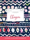 Journal de Coloration Adulte : Chagrin (Illustrations D'Animaux, Floral Tribal) - Book