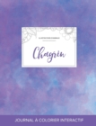 Journal de Coloration Adulte : Chagrin (Illustrations D'Animaux, Brume Violette) - Book