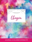 Journal de Coloration Adulte : Chagrin (Illustrations de Papillons, Toile ARC-En-Ciel) - Book