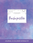 Journal de Coloration Adulte : Pensee Positive (Illustrations D'Animaux, Brume Violette) - Book