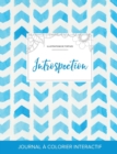Journal de Coloration Adulte : Introspection (Illustrations de Tortues, Chevron Aquarelle) - Book