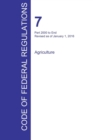 Cfr 7, Part 2000 to End, Agriculture, January 01, 2016 (Volume 15 of 15) - Book
