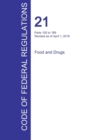 Cfr 21, Parts 100 to 169, Food and Drugs, April 01, 2016 (Volume 2 of 9) - Book