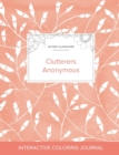 Adult Coloring Journal : Clutterers Anonymous (Butterfly Illustrations, Peach Poppies) - Book
