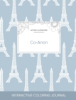 Adult Coloring Journal : Co-Anon (Butterfly Illustrations, Eiffel Tower) - Book