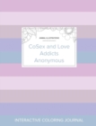 Adult Coloring Journal : Cosex and Love Addicts Anonymous (Animal Illustrations, Pastel Stripes) - Book