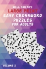 Will Smith Large Print Easy Crossword Puzzles For Adults- Volume 2 - Book
