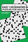 Easy Crossword Puzzles For Adults - Volume 3 : ( The Lite & Unique Jumbo Crossword Puzzle Series ) - Book