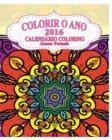 Colorir O Ano 2016 Calendario Coloring - Book