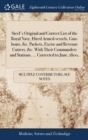 Steel's Original and Correct List of the Royal Navy, Hired Armed-vessels, Gun-boats, &c. Packets, Excise and Revenue Cutters, &c. With Their Commanders and Stations. ... Corrected to June, 1800, - Book