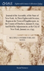 Journal of the Assembly, of the State of New-York. At Their Eighteenth Session, Begun at the Town of Poughkeepsie, in the County of Dutchess, January 6, 1795. And Held by Adjournment, at the City of N - Book