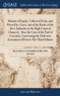 Maxims of Equity, Collected From, and Proved By, Cases, Out of the Books of the Best Authority in the High Court of Chancery. Also, the Case of the Earl of Coventry, Concerning the Defective Execution - Book