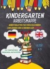 Kindergarten Arbeitsmappe : Arbeitsblatter fur Vorschulkinder Zum Lernen und Schreiben Auf Englisch, Alter 4-9. - Book