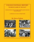 College Football "Glorious Games of the Past" - Book