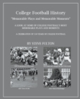 Memorable Plays and Memorable Moments - Book