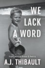 We Lack a Word - Book