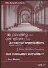 Tax Planning and Compliance for Tax-Exempt Organizations, 2023 Cumulative Supplement - eBook
