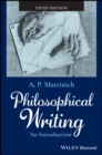 Philosophical Writing : An Introduction - Book