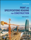 Print and Specifications Reading for Construction - Book