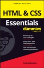 HTML & CSS Essentials For Dummies - Book