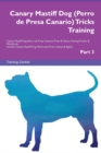 Canary Mastiff Dog (Perro de Presa Canario) Tricks Training Canary Mastiff Dog Tricks & Games Training Tracker & Workbook. Includes : Canary Mastiff Dog Multi-Level Tricks, Games & Agility. Part 3 - Book