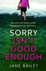 Sorry Isn't Good Enough - eBook