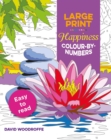 Large Print Happiness Colour by Numbers - Book