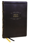 KJV Holy Bible with Apocrypha and 73,000 Center-Column Cross References, Black Leathersoft, Red Letter, Comfort Print: King James Version - Book