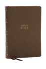 KJV Holy Bible: Compact Bible with 43,000 Center-Column Cross References, Brown Leathersoft, Red Letter, Comfort Print: King James Version - Book