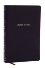 NKJV Personal Size Large Print Bible with 43,000 Cross References, Black Leathersoft, Red Letter, Comfort Print - Book