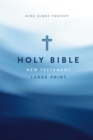 KJV Large Print Outreach New Testament Bible, Cross Softcover, Comfort Print - Book