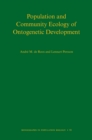 Population and Community Ecology of Ontogenetic Development - eBook
