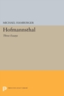 Hofmannsthal : Three Essays - eBook
