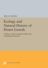 Ecology and Natural History of Desert Lizards : Analyses of the Ecological Niche and Community Structure - eBook