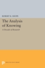 The Analysis of Knowing : A Decade of Research - eBook