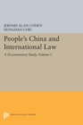 People's China and International Law, Volume 1 : A Documentary Study - eBook