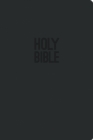 KJV, Reference Bible, Personal Size, Giant Print, Imitation Leather, Black, Red Letter Edition - Book