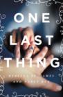 One Last Thing - Book