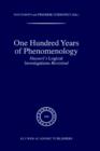 One Hundred Years of Phenomenology : Husserl's Logical Investigations Revisited - Book