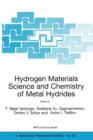 Hydrogen Materials Science and Chemistry of Metal Hydrides - Book