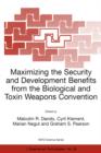 Maximizing the Security and Development Benefits from the Biological and Toxin Weapons Convention - Book