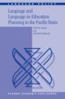 Language and Language-in-Education Planning in the Pacific Basin - Book