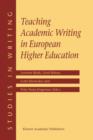 Teaching Academic Writing in European Higher Education - Book