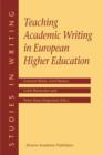 Teaching Academic Writing in European Higher Education - Book
