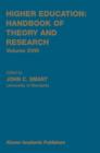 Higher Education: Handbook of Theory and Research - Book