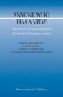 Anyone Who Has a View : Theoretical Contributions to the Study of Argumentation - Book